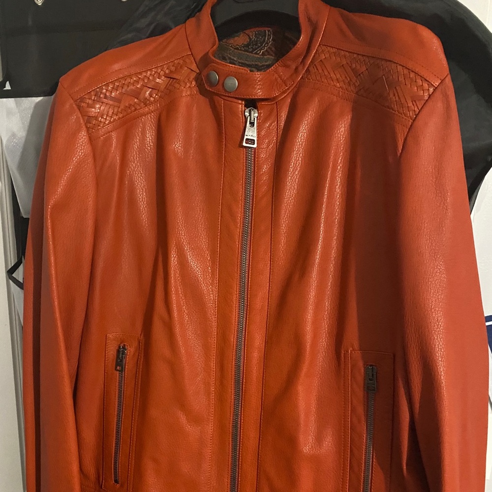Brand New Etro Leather Jacket